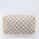 LOUIS VUITTON Damier Azur Speedy 25 Hand Bag N41534 LV Auth ki6927V-10