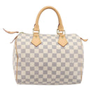 LOUIS VUITTON Damier Azur Speedy 25 Hand Bag N41534 LV Auth ki6927V-3