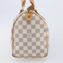 LOUIS VUITTON Damier Azur Speedy 25 Hand Bag N41534 LV Auth ki6927V-5