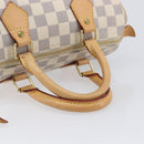 LOUIS VUITTON Damier Azur Speedy 25 Hand Bag N41534 LV Auth ki6927V-7