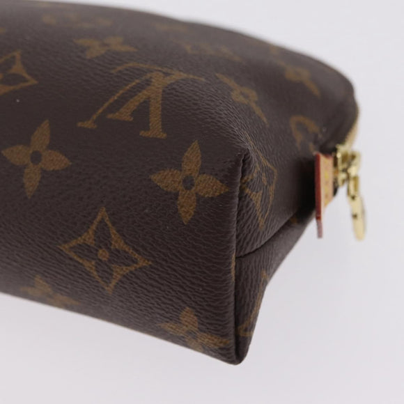 LOUIS VUITTON Monogram Pochette Cosmetic GM Cosmetic Pouch M47353 Auth ki6936V