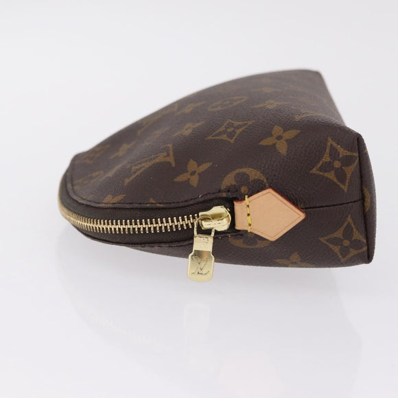LOUIS VUITTON Monogram Pochette Cosmetic GM Cosmetic Pouch M47353 Auth ki6936V