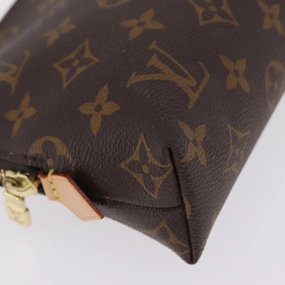 LOUIS VUITTON Monogram Pochette Cosmetic GM Cosmetic Pouch M47353 Auth ki6936V