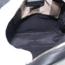 BURBERRY Nova Check Shoulder Bag Canvas Beige Black Auth ki6938M-17