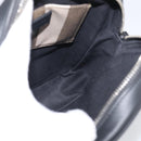 BURBERRY Nova Check Shoulder Bag Canvas Beige Black Auth ki6938M-18