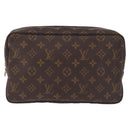 LOUIS VUITTON Monogram Trousse Toilette 28 Clutch Bag M47522 LV Auth ki6941V-2