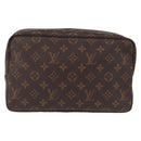LOUIS VUITTON Monogram Trousse Toilette 28 Clutch Bag M47522 LV Auth ki6941V-3