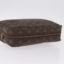 LOUIS VUITTON Monogram Trousse Toilette 28 Clutch Bag M47522 LV Auth ki6941V-6
