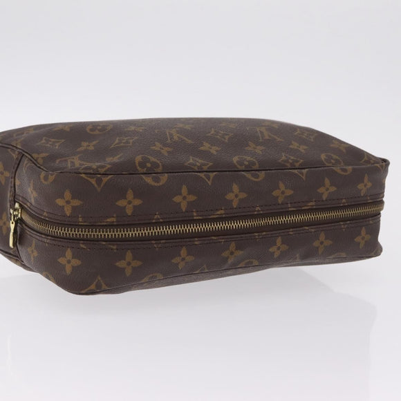 LOUIS VUITTON Monogram Trousse Toilette 28 Clutch Bag M47522 LV Auth ki6941V