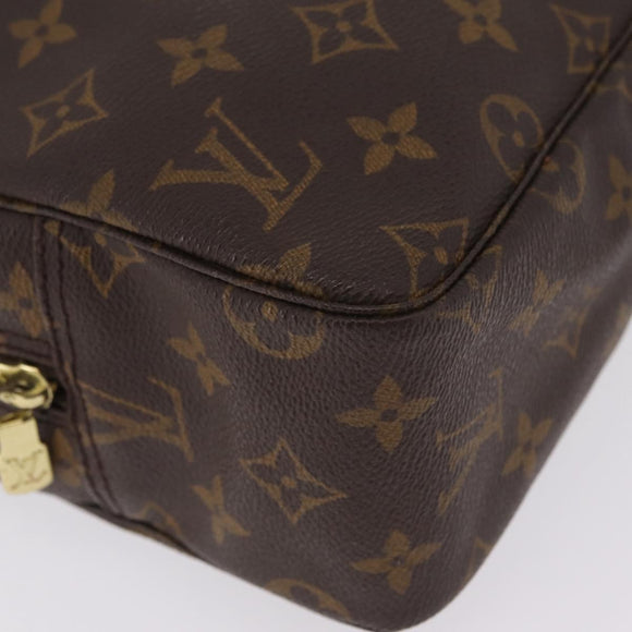 LOUIS VUITTON Monogram Trousse Toilette 28 Clutch Bag M47522 LV Auth ki6941V