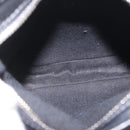 BURBERRY Nova Check Shoulder Bag PVC Leather Beige Silver Auth ki6942V-23