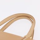 BURBERRY Nova Check Shoulder Bag Leather Beige Gold Tone Auth ki6944A-8