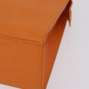 LOUIS VUITTON Epi Croisette PM Tote Bag Orange Mandarin M5249H LV Auth ki6947V-13