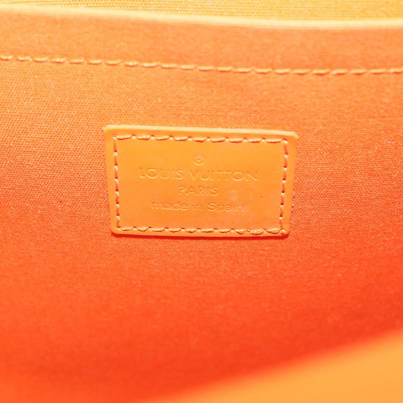 LOUIS VUITTON Epi Croisette PM Tote Bag Orange Mandarin M5249H LV Auth ki6947V