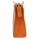 LOUIS VUITTON Epi Croisette PM Tote Bag Orange Mandarin M5249H LV Auth ki6947V-4