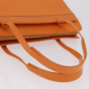 LOUIS VUITTON Epi Croisette PM Tote Bag Orange Mandarin M5249H LV Auth ki6947V-7