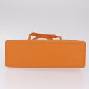 LOUIS VUITTON Epi Croisette PM Tote Bag Orange Mandarin M5249H LV Auth ki6947V-9