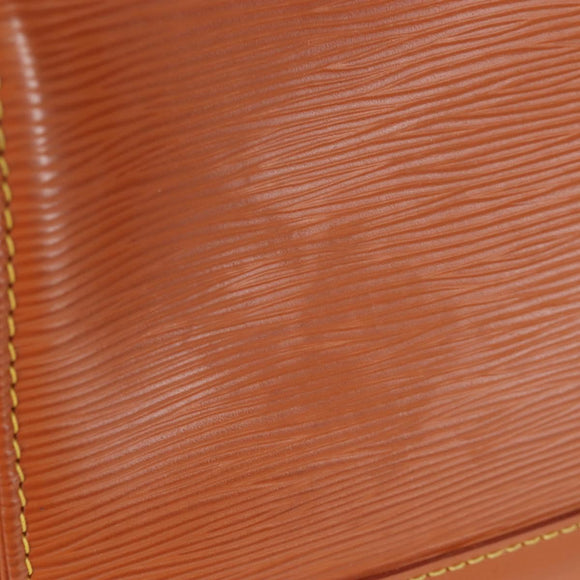LOUIS VUITTON Epi Keepall 55 Boston Bag Zipangu Gold M42958 LV Auth ki6949V