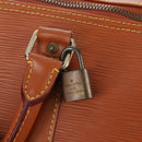 LOUIS VUITTON Epi Keepall 55 Boston Bag Zipangu Gold M42958 LV Auth ki6949V-16