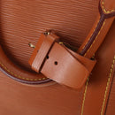 LOUIS VUITTON Epi Keepall 55 Boston Bag Zipangu Gold M42958 LV Auth ki6949V-17