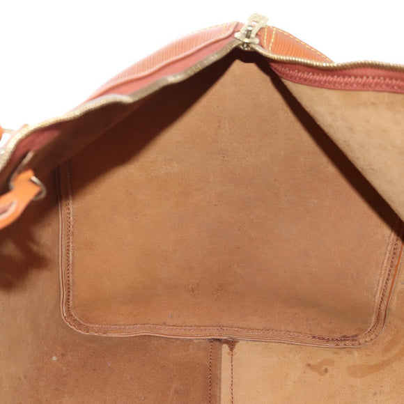 LOUIS VUITTON Epi Keepall 55 Boston Bag Zipangu Gold M42958 LV Auth ki6949V