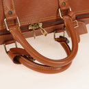 LOUIS VUITTON Epi Keepall 55 Boston Bag Zipangu Gold M42958 LV Auth ki6949V-7
