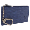 LOUIS VUITTON Epi Pochette Cles Coin Purse Blue Myrtille M6380G LV Auth ki6951V-1