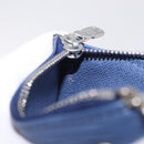 LOUIS VUITTON Epi Pochette Cles Coin Purse Blue Myrtille M6380G LV Auth ki6951V-20