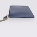 LOUIS VUITTON Epi Pochette Cles Coin Purse Blue Myrtille M6380G LV Auth ki6951V-5
