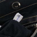 PRADA Boston Bag Nylon Navy Silver Auth ki6952V-27