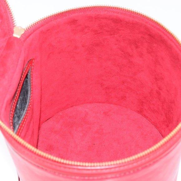 LOUIS VUITTON Epi Cannes Hand Bag Red M48037 LV Auth ki6953A