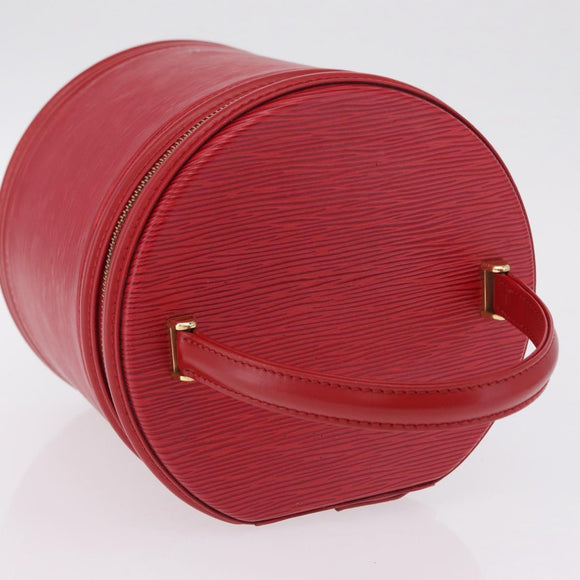 LOUIS VUITTON Epi Cannes Hand Bag Red M48037 LV Auth ki6953A