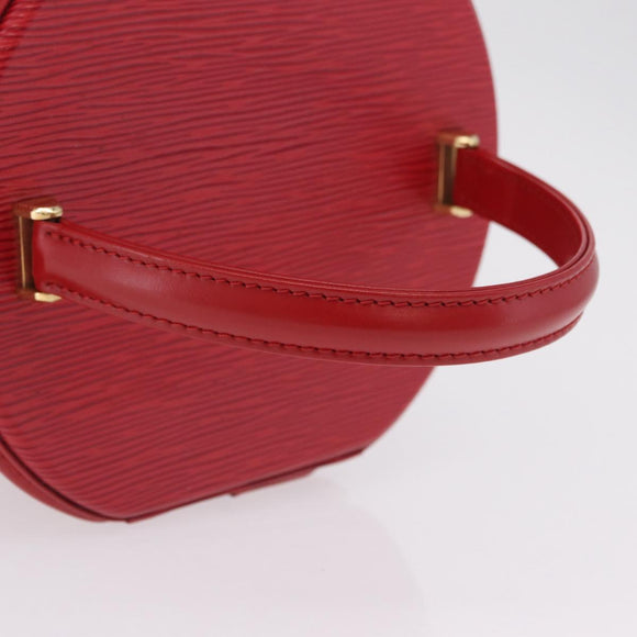 LOUIS VUITTON Epi Cannes Hand Bag Red M48037 LV Auth ki6953A