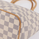LOUIS VUITTON Damier Azur Saleya PM Tote Bag N51186 LV Auth ki6954V-12