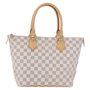 LOUIS VUITTON Damier Azur Saleya PM Tote Bag N51186 LV Auth ki6954V-2