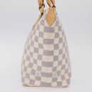 LOUIS VUITTON Damier Azur Saleya PM Tote Bag N51186 LV Auth ki6954V-4