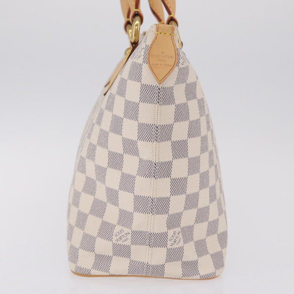 LOUIS VUITTON Damier Azur Saleya PM Tote Bag N51186 LV Auth ki6954V