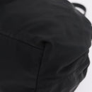 PRADA Tote Bag Nylon 2way Black Gold Tone Auth ki6955V-15
