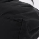 PRADA Tote Bag Nylon 2way Black Gold Tone Auth ki6955V-17