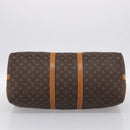 LOUIS VUITTON Monogram Keepall Bandouliere 55 Boston Bag M41414 LV Auth ki6956V-11