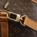 LOUIS VUITTON Monogram Keepall Bandouliere 55 Boston Bag M41414 LV Auth ki6956V-17