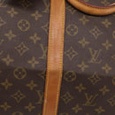 LOUIS VUITTON Monogram Keepall Bandouliere 55 Boston Bag M41414 LV Auth ki6956V-19