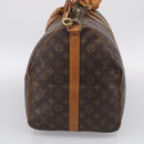 LOUIS VUITTON Monogram Keepall Bandouliere 55 Boston Bag M41414 LV Auth ki6956V-5