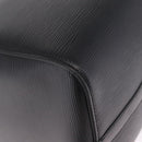 LOUIS VUITTON Epi Keepall 45 Boston Bag Noir M42972 LV Auth ki6957V-11