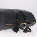 LOUIS VUITTON Epi Keepall 45 Boston Bag Noir M42972 LV Auth ki6957V-6