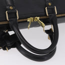 LOUIS VUITTON Epi Keepall 45 Boston Bag Noir M42972 LV Auth ki6957V-7