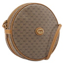 GUCCI Micro GG Shoulder Bag PVC Beige Gold Tone 007 104 0088 Auth ki6962-1