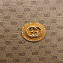 GUCCI Micro GG Shoulder Bag PVC Beige Gold Tone 007 104 0088 Auth ki6962-17