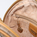 GUCCI Micro GG Shoulder Bag PVC Beige Gold Tone 007 104 0088 Auth ki6962-22