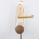 GUCCI Micro GG Shoulder Bag PVC Beige Gold Tone 007 104 0088 Auth ki6962-25
